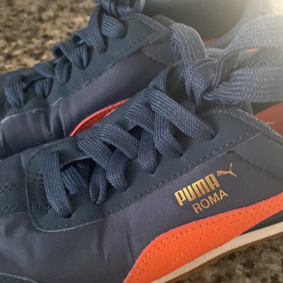 PUMA Unisex-Child Roma Basic Sneaker Sz 2 - Picture 3 of 5